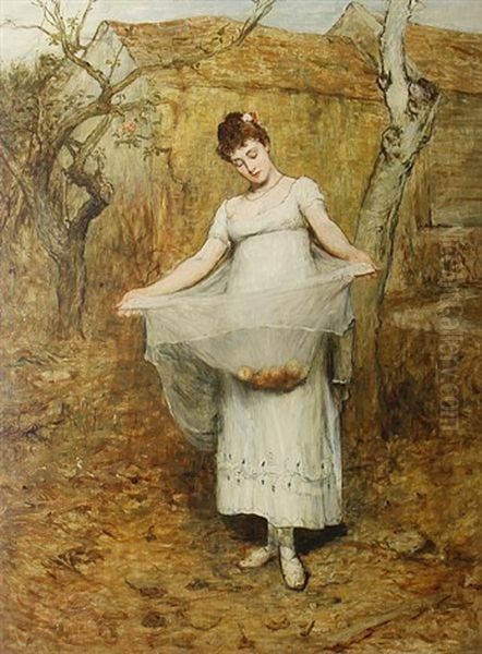 Autumn Oil Painting by Sir William Quiller Orchardson