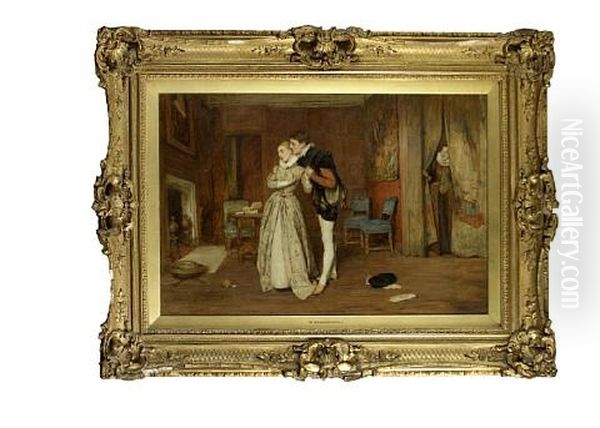 Mary Queen Of Scots Oil Painting by Sir William Quiller Orchardson