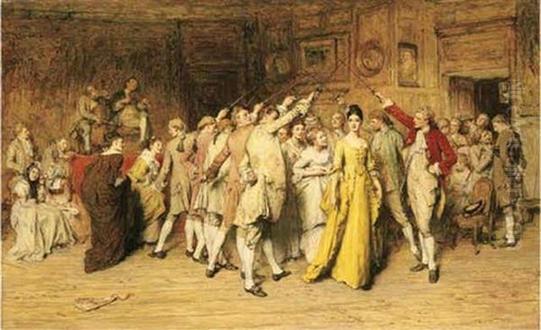 The Queen Of The Swords Oil Painting by Sir William Quiller Orchardson