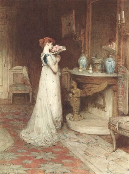 Reflections Oil Painting by Sir William Quiller Orchardson