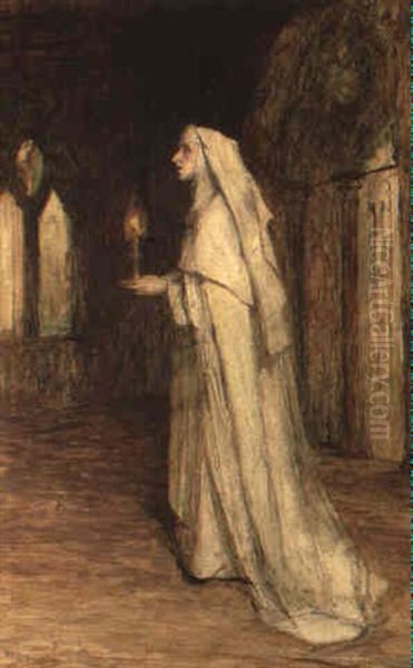 The Nun Oil Painting by Sir William Quiller Orchardson