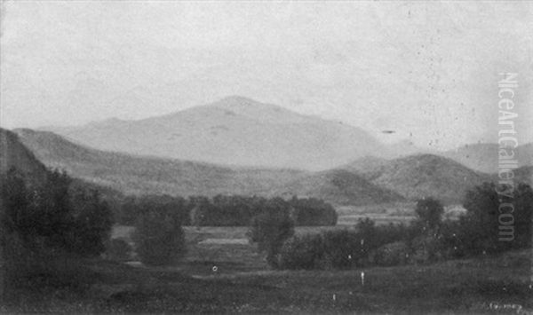 Mount Washington At Intervale Oil Painting by Alfred T. Ordway