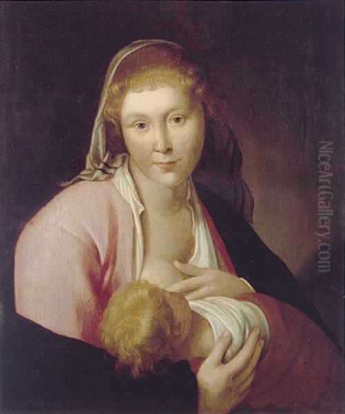 The Madonna And Child Oil Painting by Richard van Orley