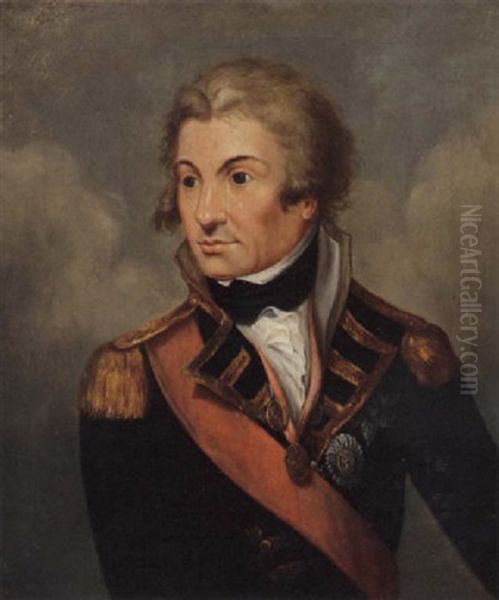 Portrait Of Rear-admiral Horatio, Lord Nelson, K.b. Oil Painting by Daniel Orme