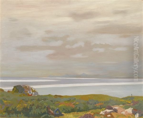 View From Howth Oil Painting by Sir William Orpen