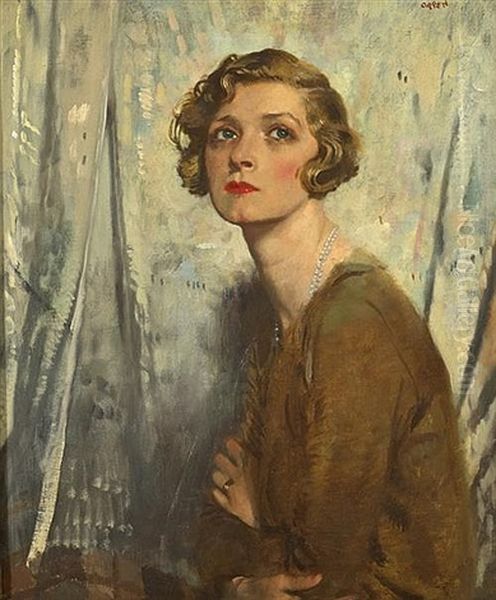 Gladys Cooper Oil Painting by Sir William Orpen