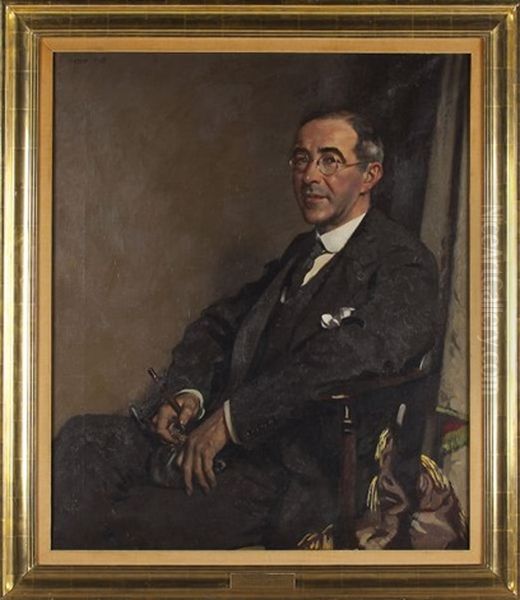 Portrait Of Sir Ernest Benn by Sir William Orpen