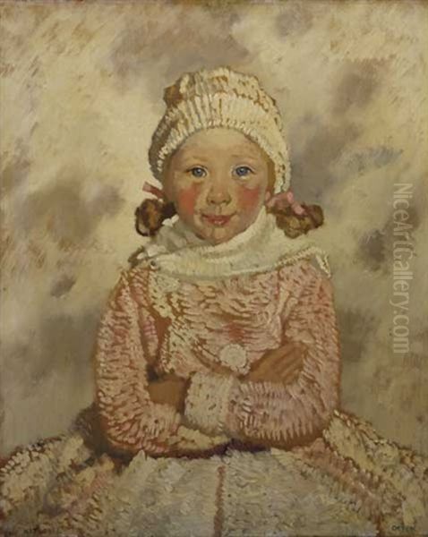 Portrait Of Kit Oil Painting by Sir William Orpen