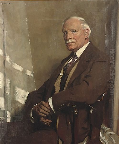 Portrait Of A Gentleman Oil Painting by Sir William Orpen