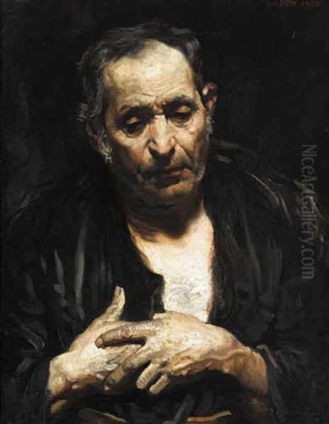 The Saint Of Poverty Oil Painting by Sir William Orpen