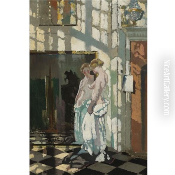 Summer Oil Painting by Sir William Orpen