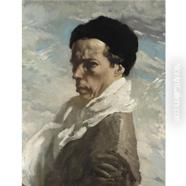 Self Portrait Oil Painting by Sir William Orpen