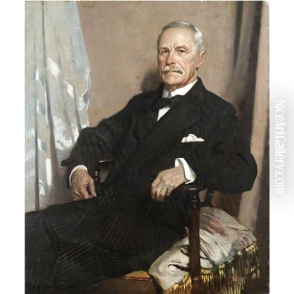 Lord Lawrence Of Kingsgate Oil Painting by Sir William Orpen