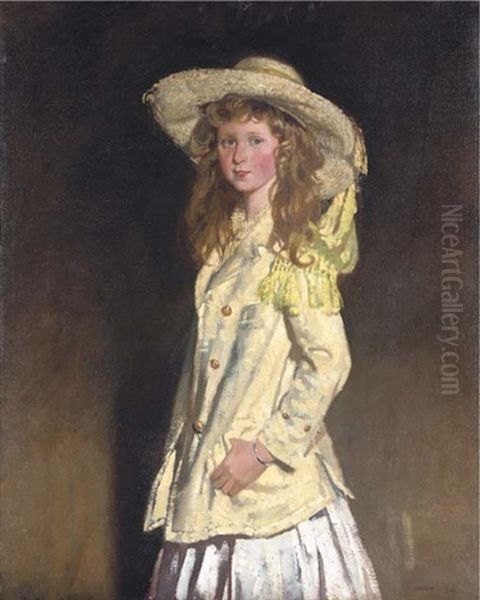 Gardenia Oil Painting by Sir William Orpen