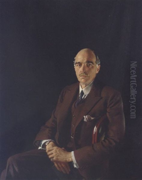 Portrait Of Sir Edward Pearson Oil Painting by Sir William Orpen