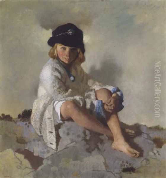 Kit Oil Painting by Sir William Orpen