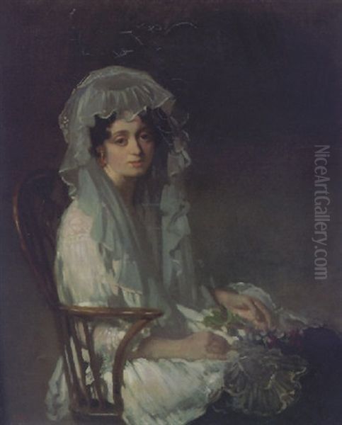 A Spanish Woman Oil Painting by Sir William Orpen