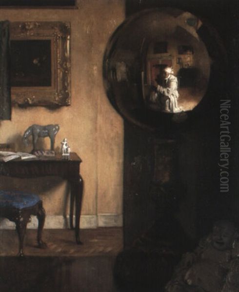 The Reflection Oil Painting by Sir William Orpen