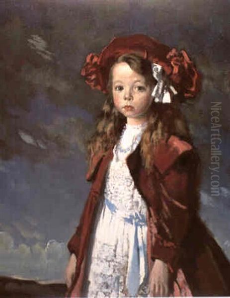 Portrait Of Miss Harmsworth Oil Painting by Sir William Orpen