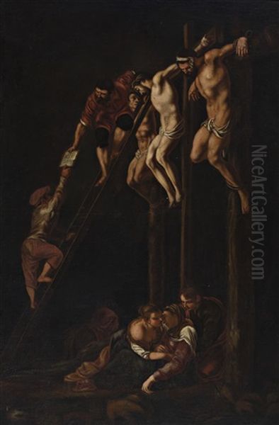 Crucifixion (collab. With Studio) Oil Painting by Pedro Orrente