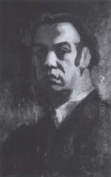 Autoportrait Oil Painting by Manuel Ortiz De Zarate