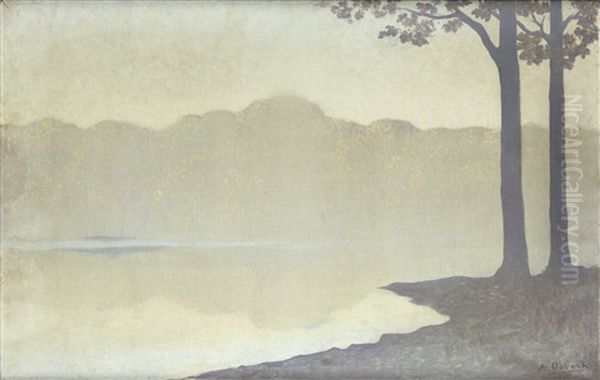 A Morning's Harmony Oil Painting by Alphonse Osbert