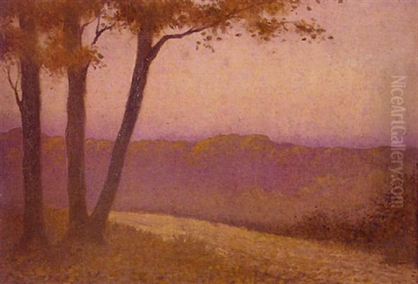 Paysage Brumeux by Alphonse Osbert