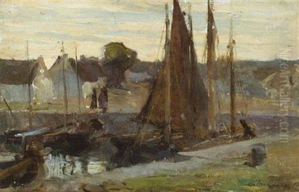 Harbour Scene, C.1898 Oil Painting by Walter Frederick Osborne