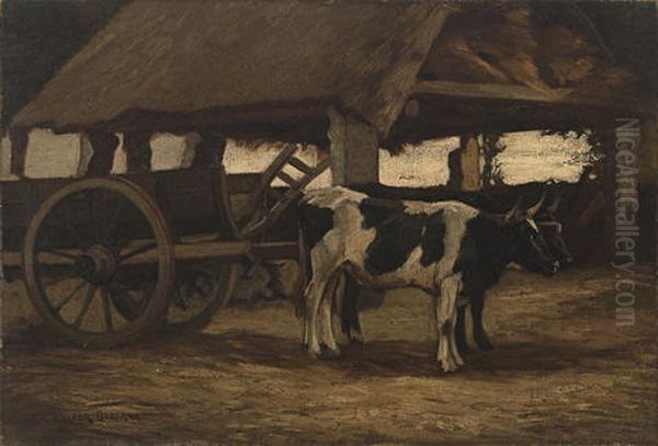 The Cattle Cart Oil Painting by Walter Frederick Osborne