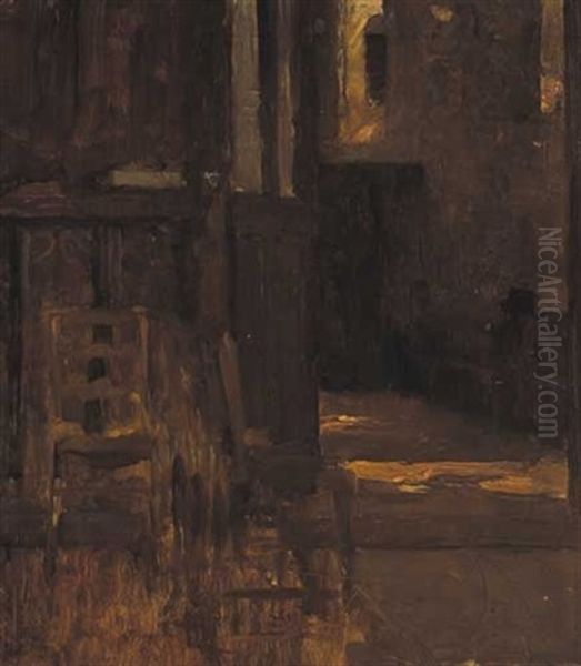 Interior Of A Church Oil Painting by Walter Frederick Osborne