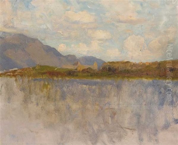 A Lake In Connemara Oil Painting by Walter Frederick Osborne