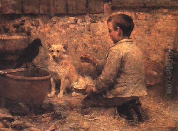 Primary Education Oil Painting by Walter Frederick Osborne