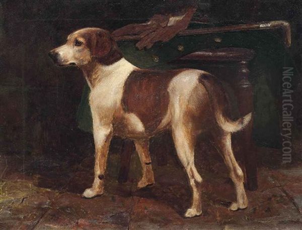 His Master's Favourite Oil Painting by William Osborne