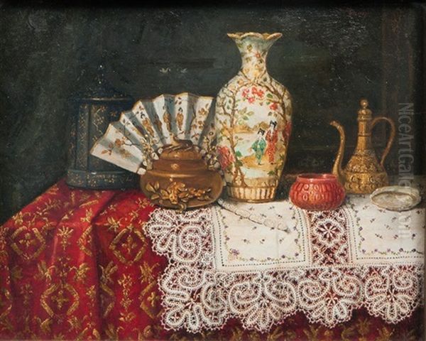 Still Life Oil Painting by Josefine Osnaghi