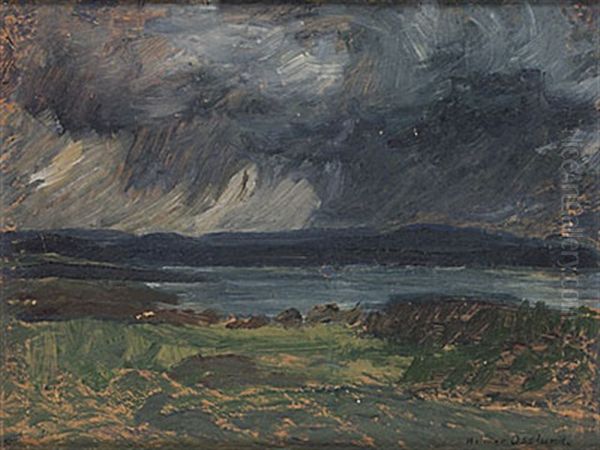 Ovadersmoln Oil Painting by Helmer Osslund