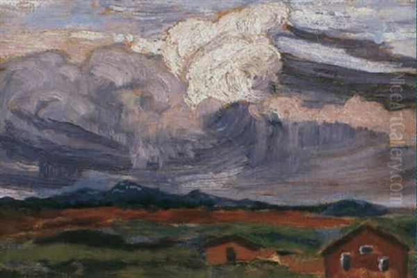 Kvallsmoln Over Myrlandet by Helmer Osslund