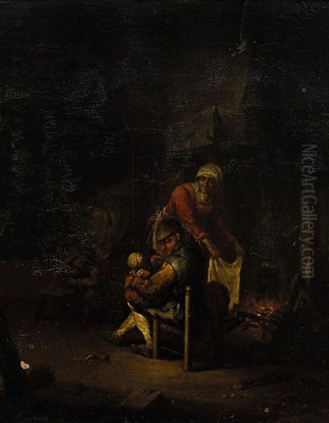 Familias Oil Painting by Adriaen Jansz van Ostade