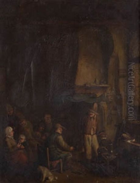 Escena De Interior Oil Painting by Adriaen Jansz van Ostade