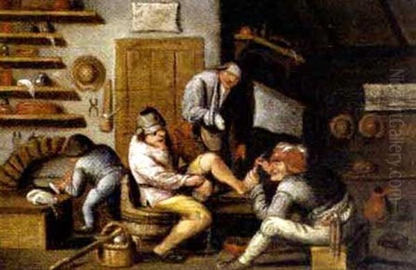 Die Fusoperation Oil Painting by Adriaen Jansz van Ostade