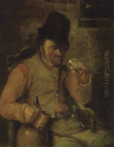 Toper Oil Painting by Adriaen Jansz van Ostade