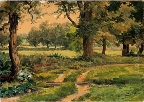 Landscape Oil Painting by Edmund Henry Osthaus