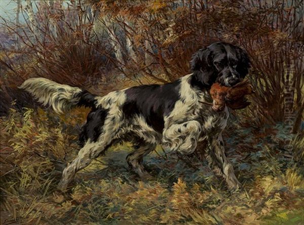 Ted Oil Painting by Edmund Henry Osthaus