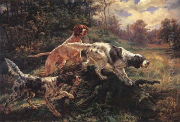 October Oil Painting by Edmund Henry Osthaus