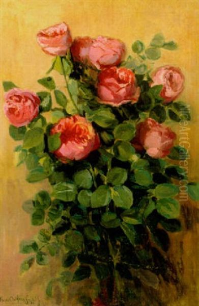 Roses Oil Painting by Marie Osthaus