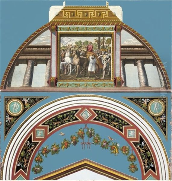 Designs From The Loggie Di Raffaelo In The Vatican Palace by Giovanni Ottaviani