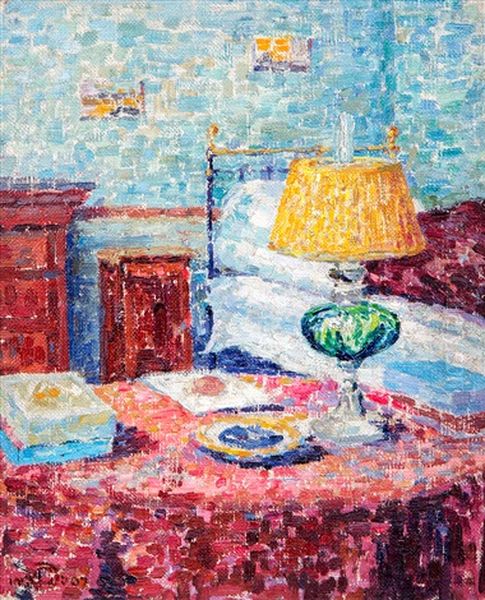 The Bedroom Oil Painting by Henri Ottevaere