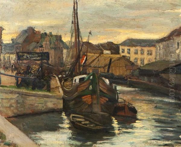 Le Port by Henri Ottmann