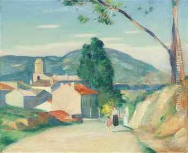 Collioure Oil Painting by Henri Ottmann