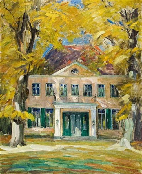 Villa Im Herbstlicht by Wilhelm Otto