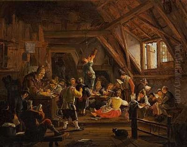 Skolestuen by Johannes Dircksz Oudenrogge